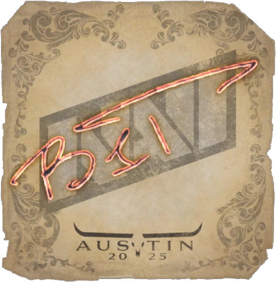 Sticker | b1t | Austin 2025