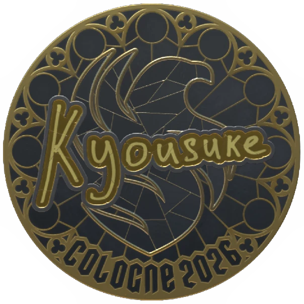 Sticker | kyousuke (Gold) | Cologne 2026