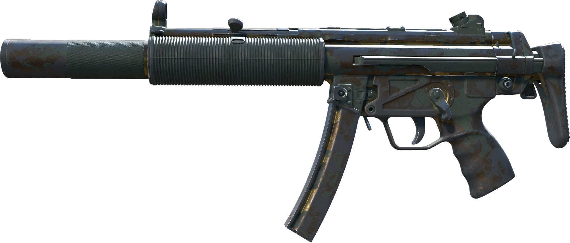 MP5-SD | Gold Leaf