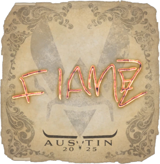 Sticker | FlameZ | Austin 2025