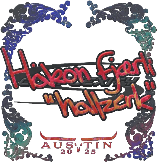 Sticker | hallzerk | Austin 2025
