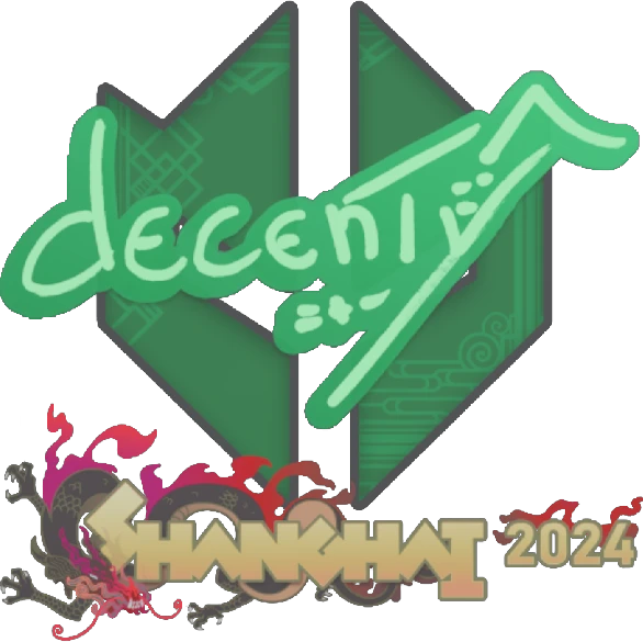 Sticker | decenty | Shanghai 2024
