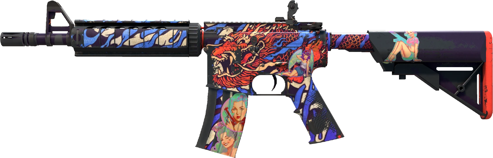 M4A4 | 龍王 (Dragon King)