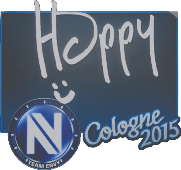 Sticker | Happy | Cologne 2015
