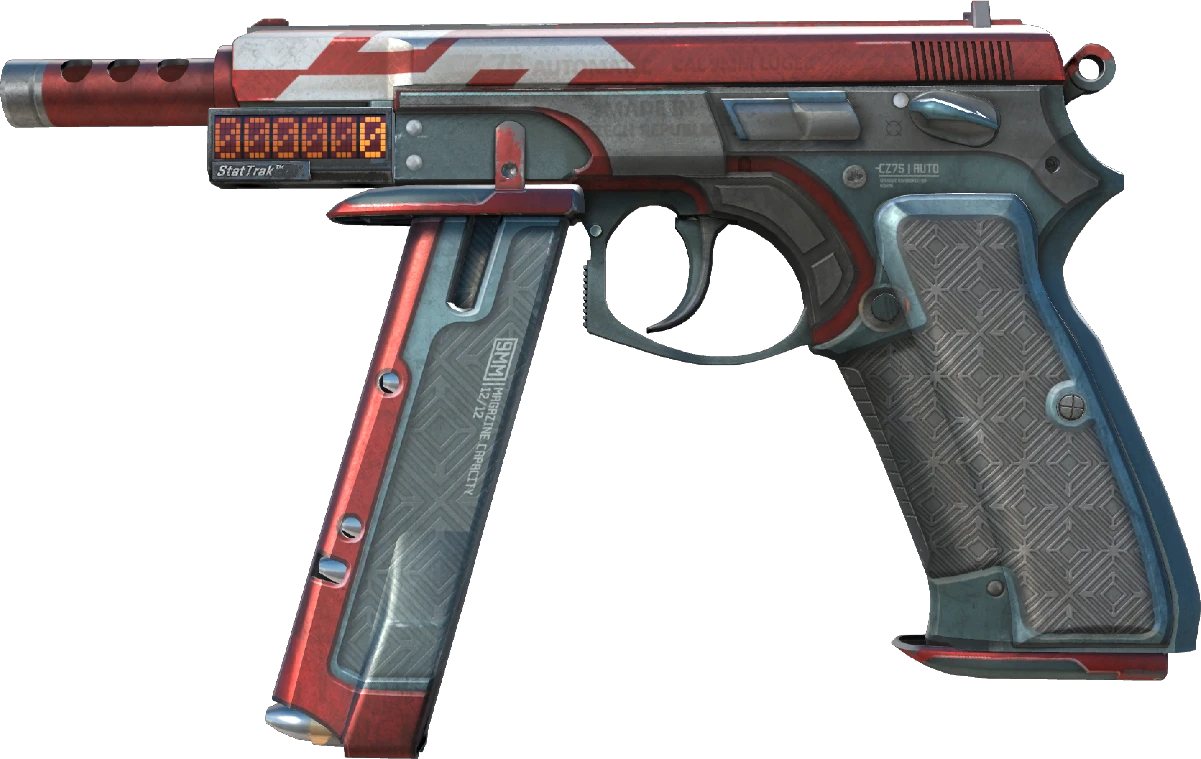 CZ75-Auto | Red Astor