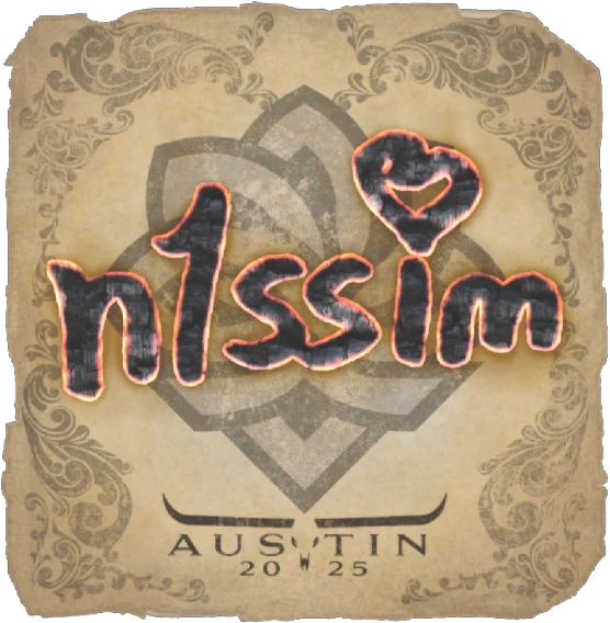 Sticker | n1ssim | Austin 2025