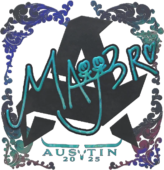 Sticker | MAJ3R (Foil) | Austin 2025