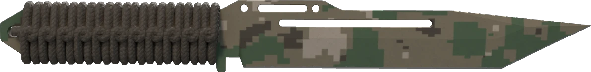 ★ Paracord Knife | Forest DDPAT