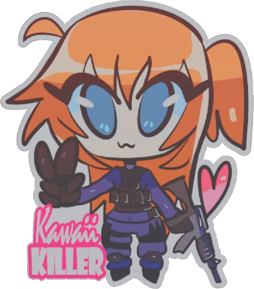 Sticker | Kawaii Killer CT
