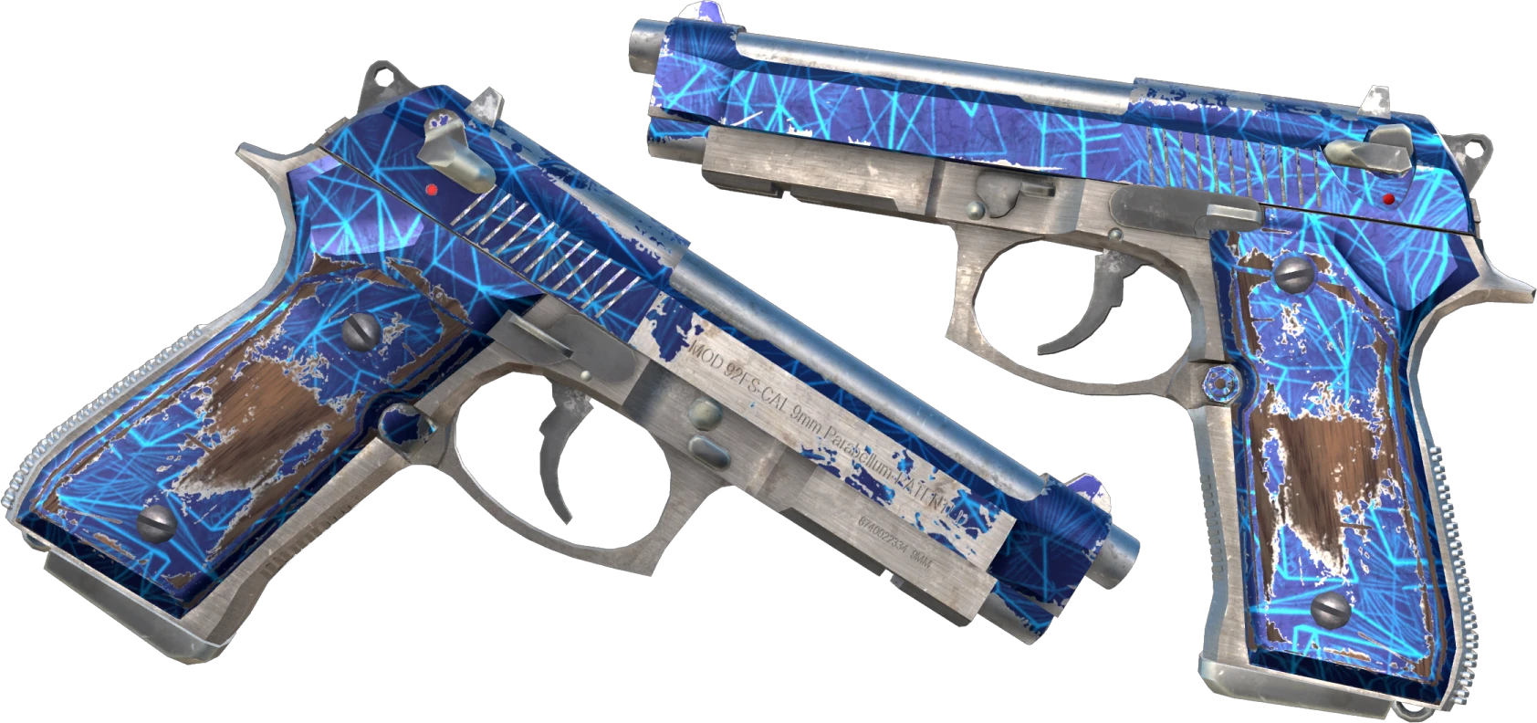 Dual Berettas | Cobalt Quartz