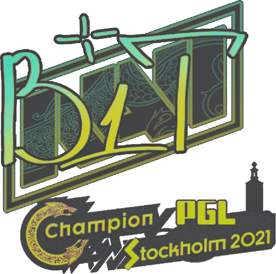 Sticker | b1t (Holo) | Stockholm 2021