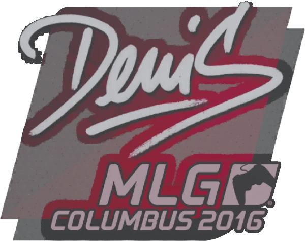 Sticker | denis (Foil) | MLG Columbus 2016
