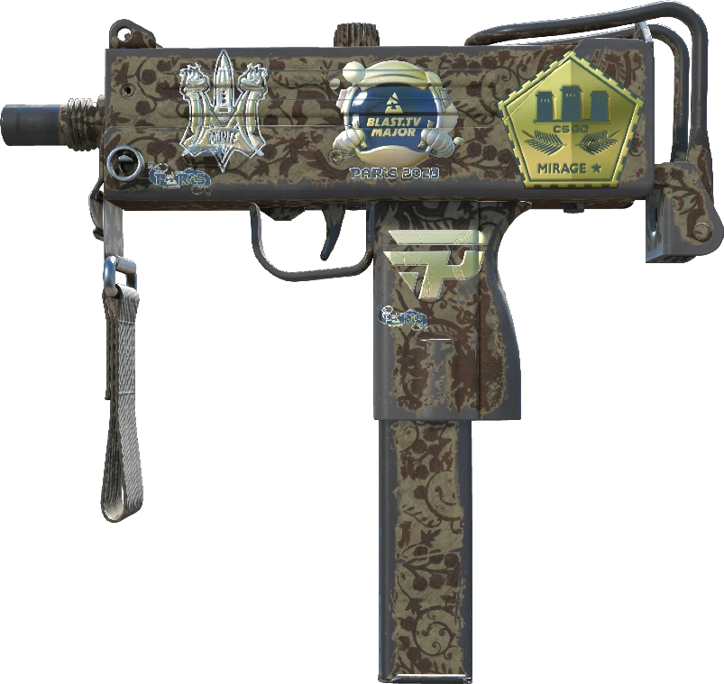 MAC-10 | Sienna Damask