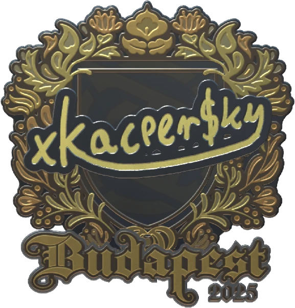 Sticker | xKacpersky | Budapest 2025