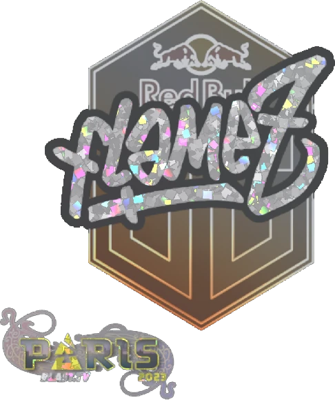 Sticker | FlameZ (Glitter) | Paris 2023