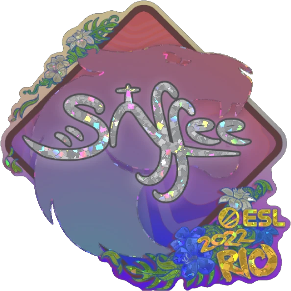 Sticker | saffee (Glitter) | Rio 2022