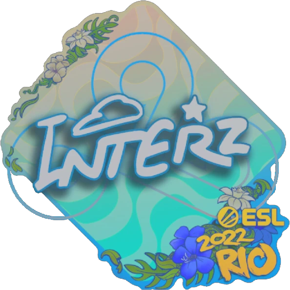 Sticker | interz (Glitter) | Rio 2022