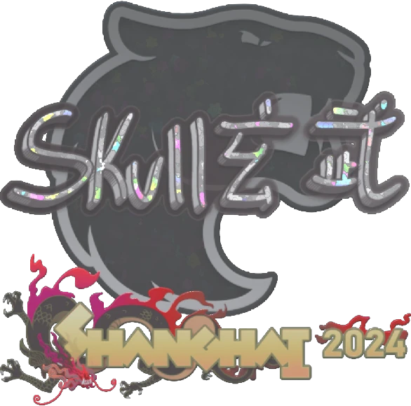 Sticker | skullz | Shanghai 2024