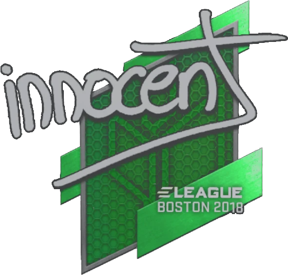 Sticker | innocent (Foil) | Boston 2018