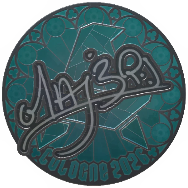 Sticker | MAJ3R (Gold) | Cologne 2026