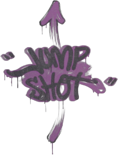 Sealed Graffiti | Jump Shot (Bazooka Pink)