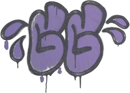 Sealed Graffiti | GGWP (Violent Violet)