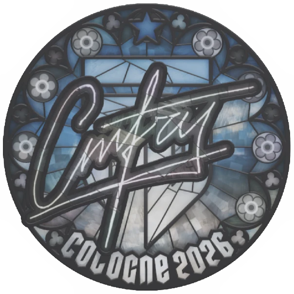 Sticker | cmtry (Foil) | Cologne 2026