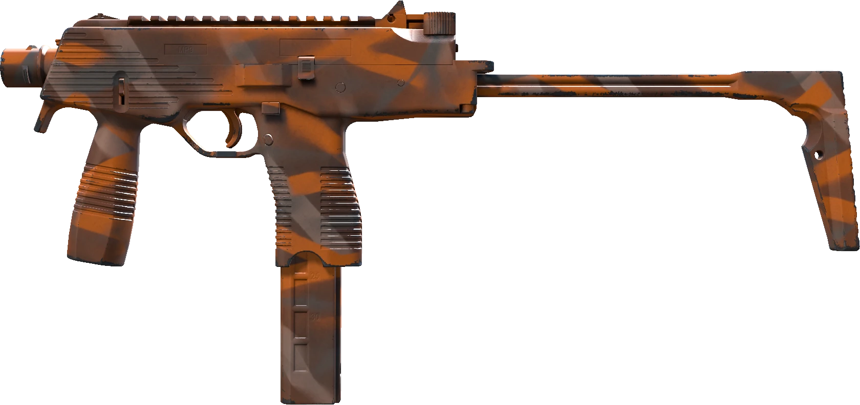 MP9 | Orange Peel