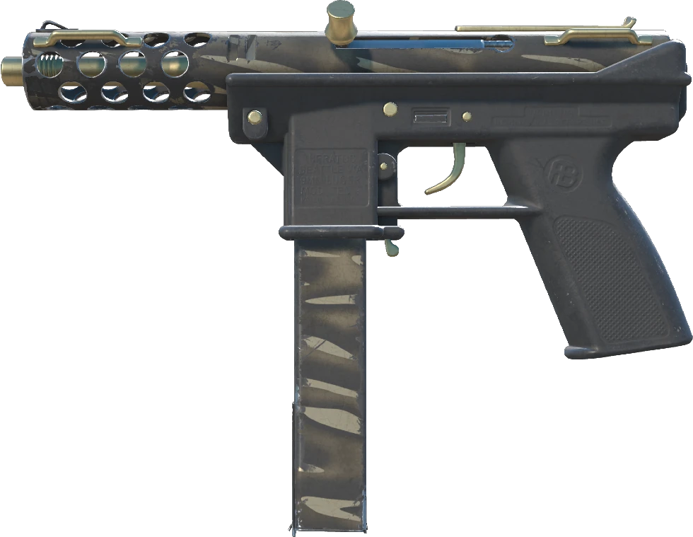 Tec-9 | Tiger Stencil