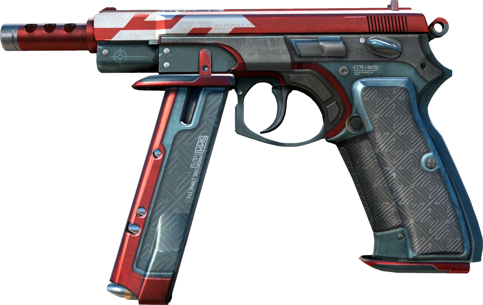 CZ75-Auto | Red Astor