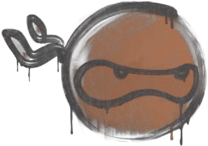 Sealed Graffiti | Ninja (Tiger Orange)