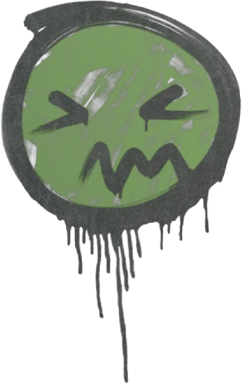 Sealed Graffiti | Grimace (Battle Green)