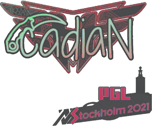 Sticker | cadiaN (Holo) | Stockholm 2021