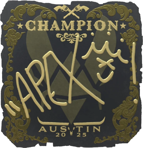 Sticker | apEX (Champion) | Austin 2025