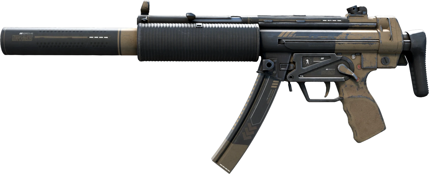 MP5-SD | Desert Strike