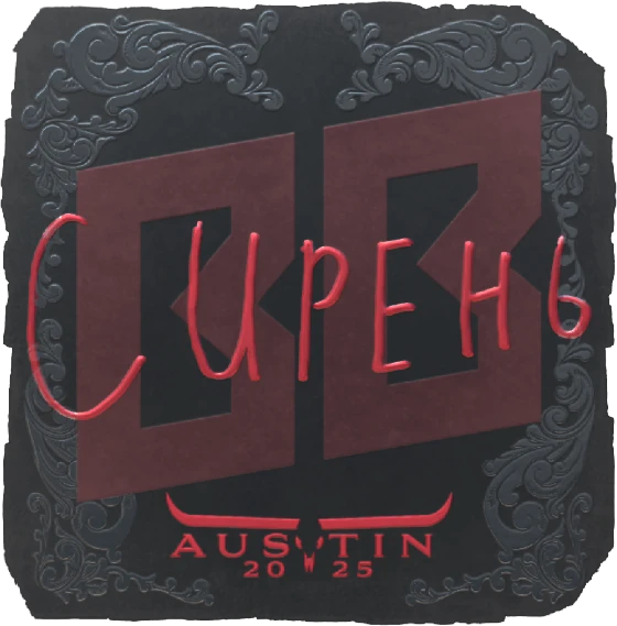 Sticker | S1ren | Austin 2025