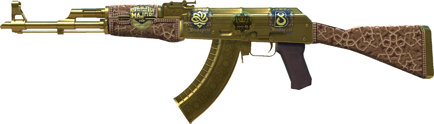 AK-47 | Gold Arabesque