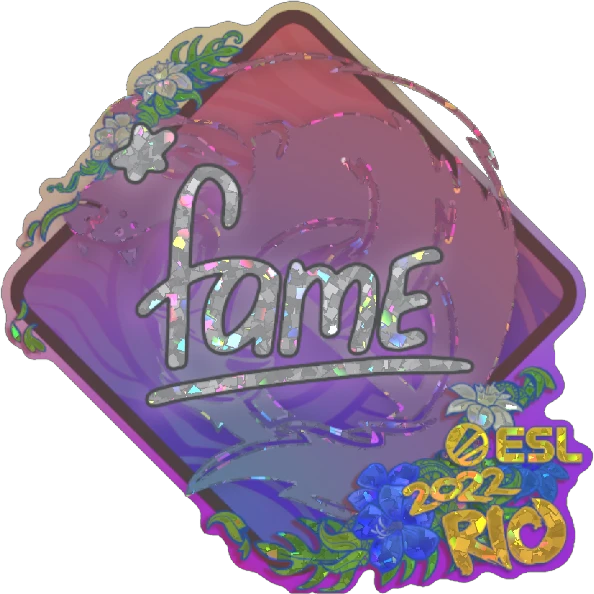 Sticker | fame | Rio 2022