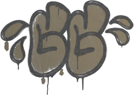 Sealed Graffiti | GGWP (Dust Brown)
