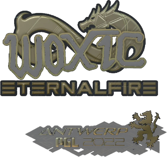 Sticker | woxic (Glitter) | Antwerp 2022