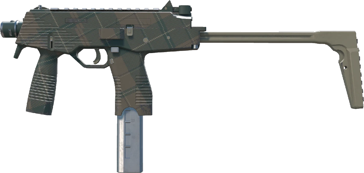 MP9 | Green Plaid