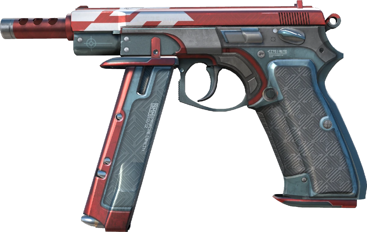 CZ75-Auto | Red Astor