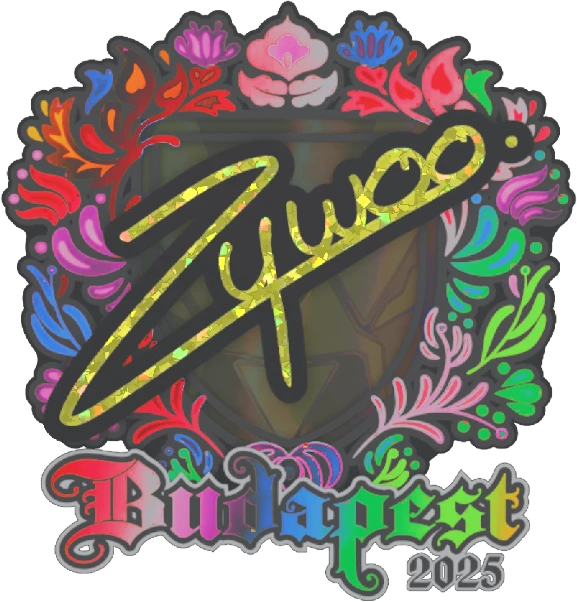 Sticker | ZywOo | Budapest 2025