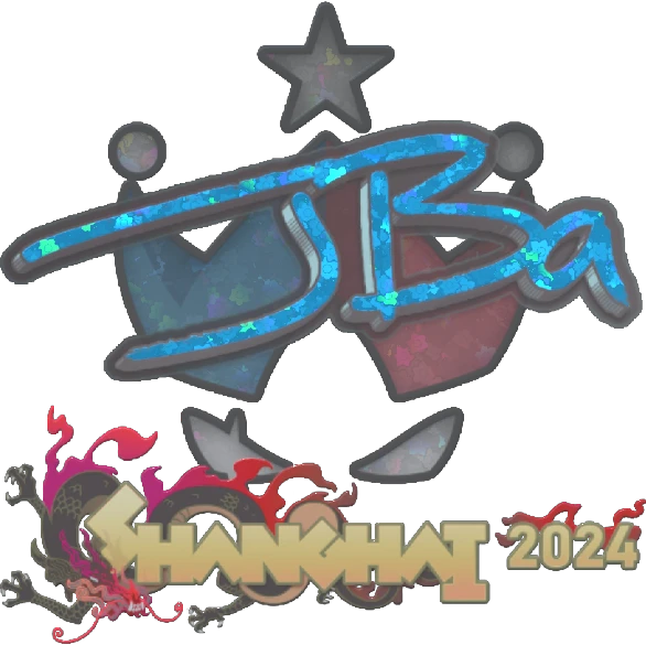Sticker | JBa (Glitter) | Shanghai 2024