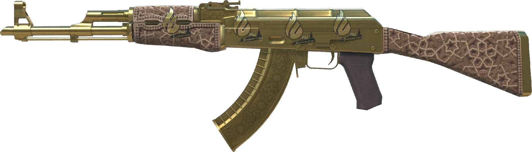 AK-47 | Gold Arabesque