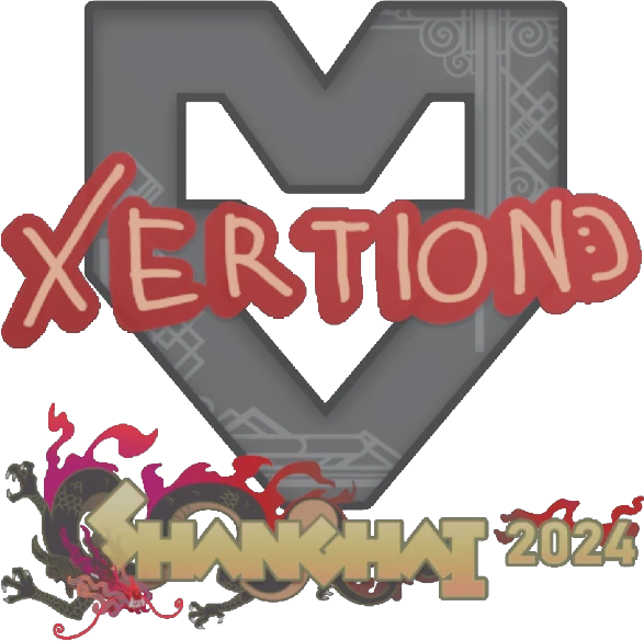 Sticker | xertioN | Shanghai 2024