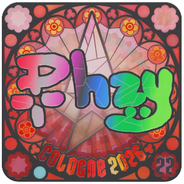 Sticker | phzy (Holo, Ranked) | Cologne 2026