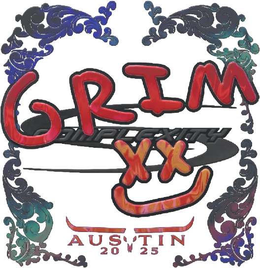 Sticker | Grim | Austin 2025