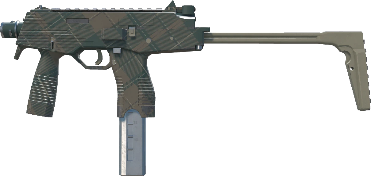MP9 | Green Plaid