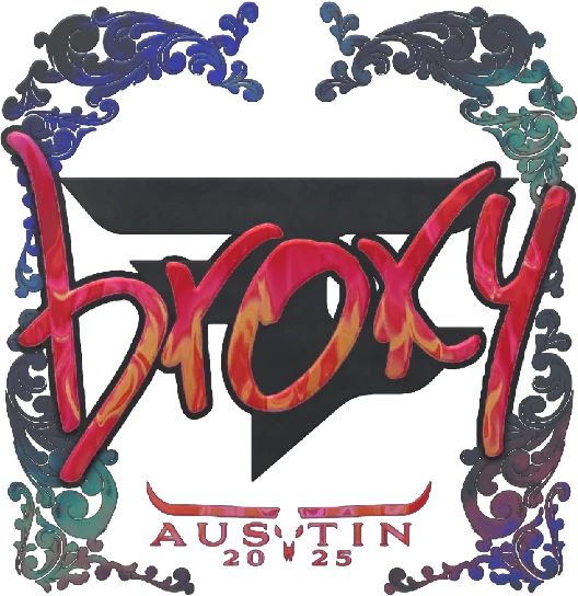 Sticker | broky | Austin 2025
